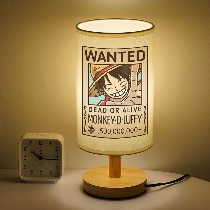 Luffy Zoro LED Table Lamp